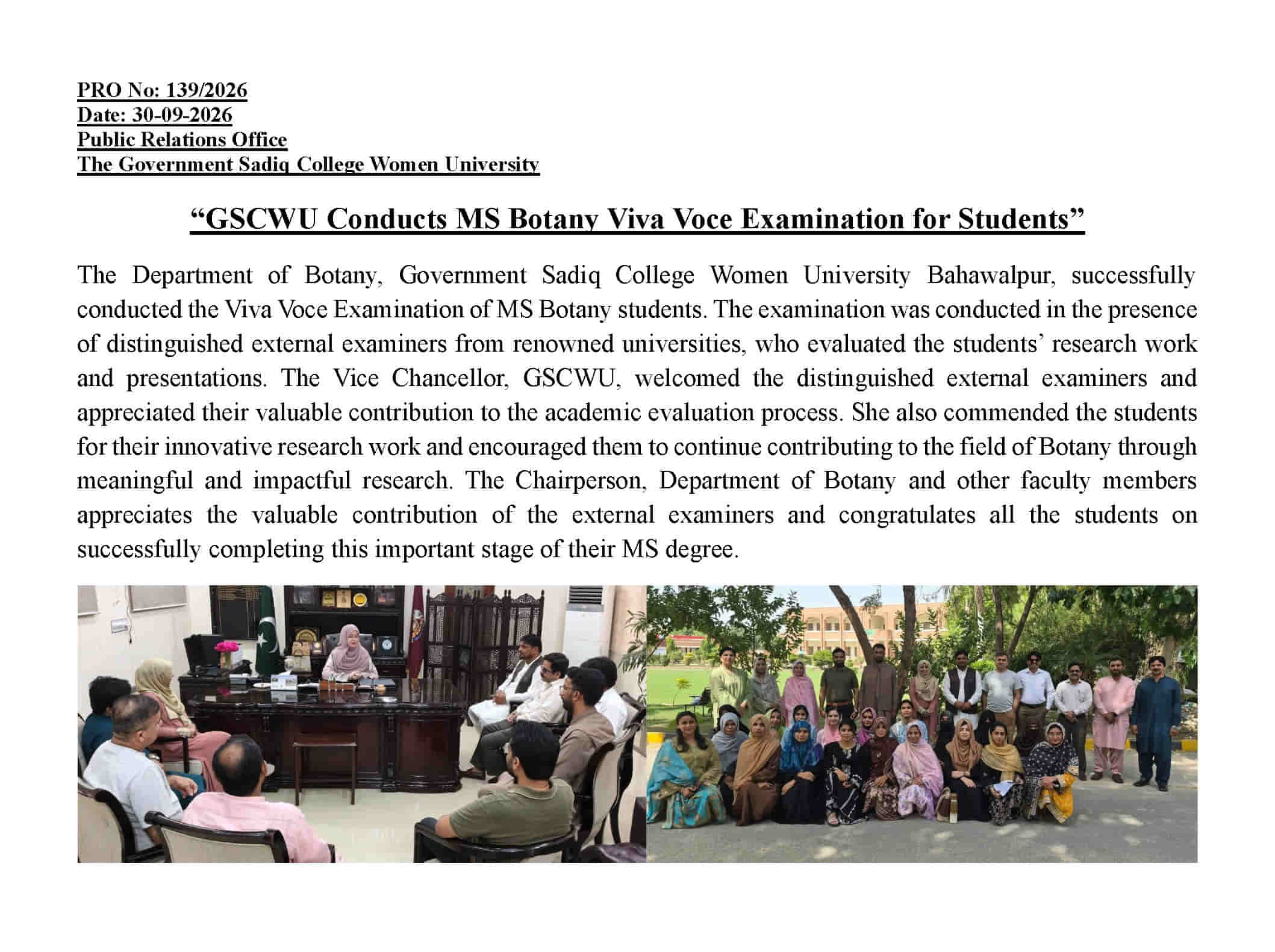 PRO NO.139 GSCWU Conducts MS Botany Viva Voce Examination for Students.jpg